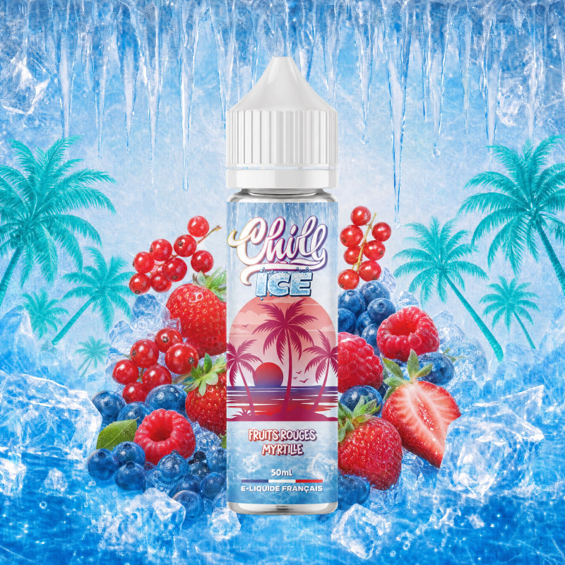 CHILL ICE - Fruits Rouges Myrtille 50ML