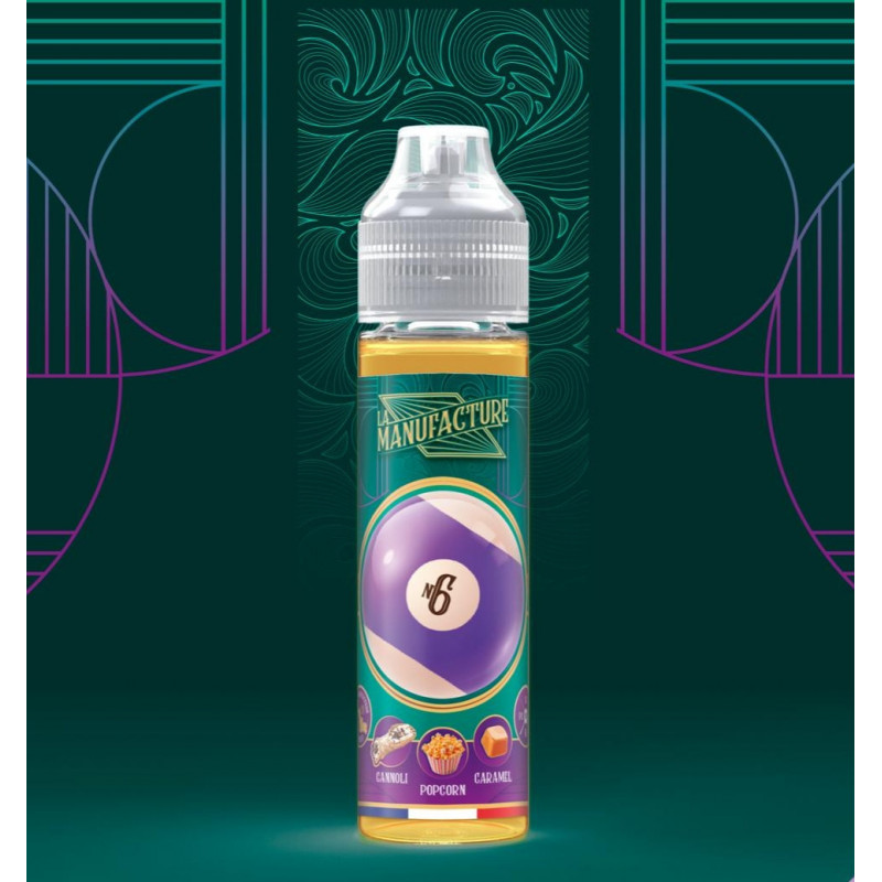 LA MANUFACTURE - N°6 - Cannoli Pop Corn Caramel 50ML