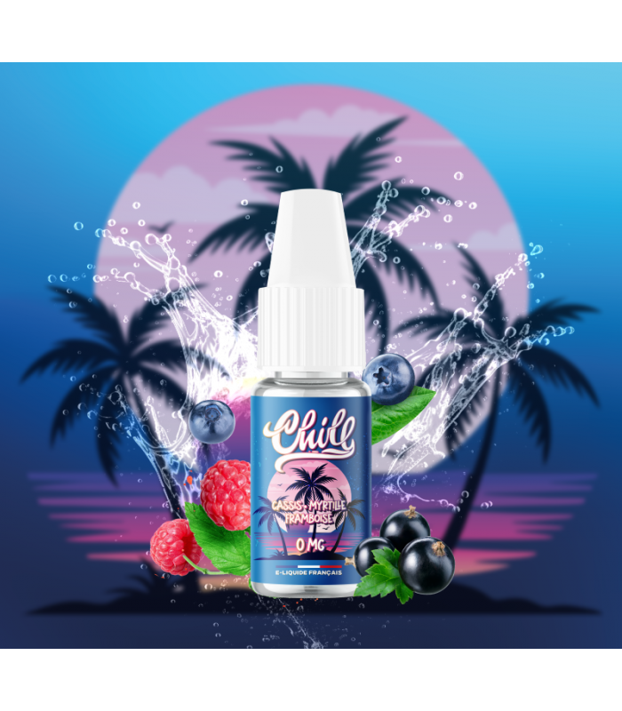 CHILL - Cassis Myrtille Framboise 10ML