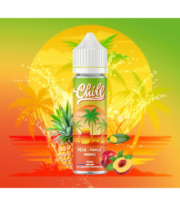 CHILL - Pêche Mangue Ananas 50ML