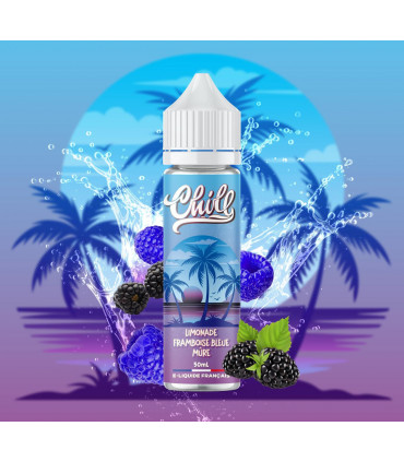 CHILL - Limonade Framboise Bleue Mure 50ML